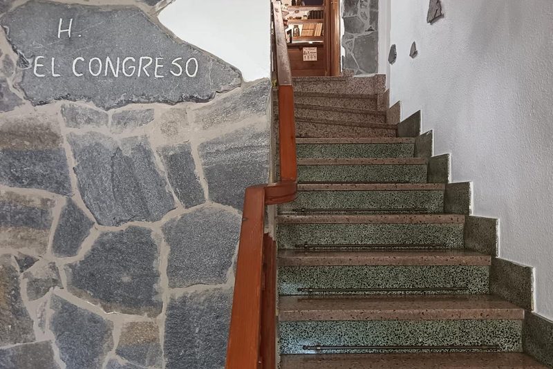 Stairs with character